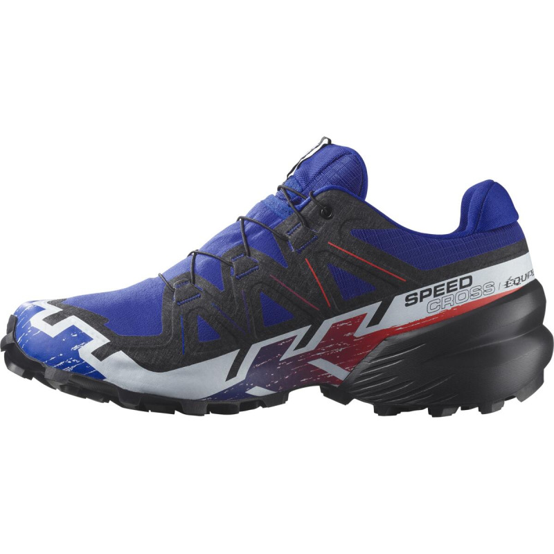 Pánska trailová obuv Salomon SPEEDCROSS 6 GTX EQUIPE Surf W/Fird 4