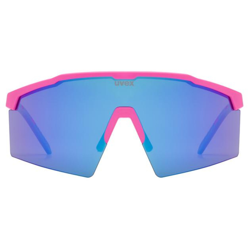 Slnečné okuliare uvex flowline pink matt / mirror blue s3 1