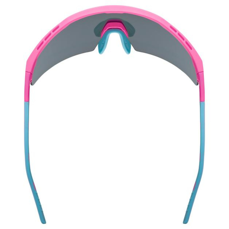 Slnečné okuliare uvex flowline pink matt / mirror blue s3 3