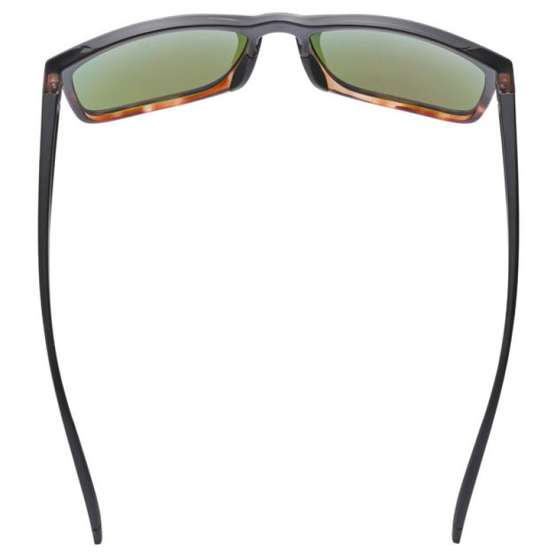 Slnečné okuliare UVEX POISE black-demi matt/mirror green s3 3