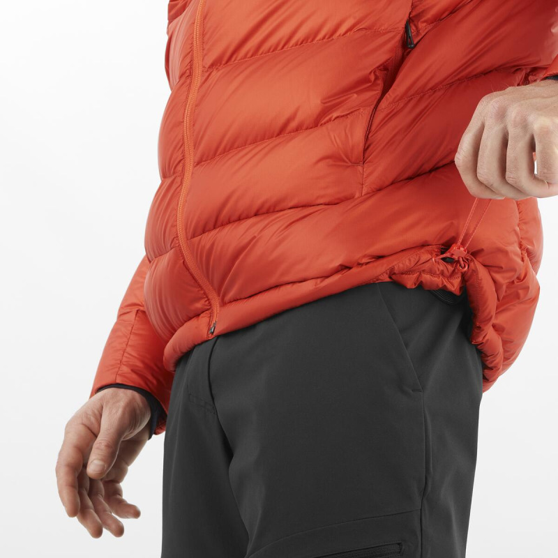 Pánska bunda SALOMON ELIXIR ULTRA DOWN M CHERRY TOMATO 7