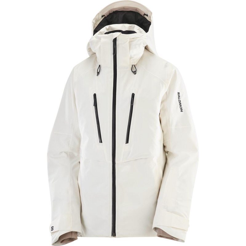 Dámska bunda SALOMON BRILLIANT 2.0 JACKET W WHISPER WHITE