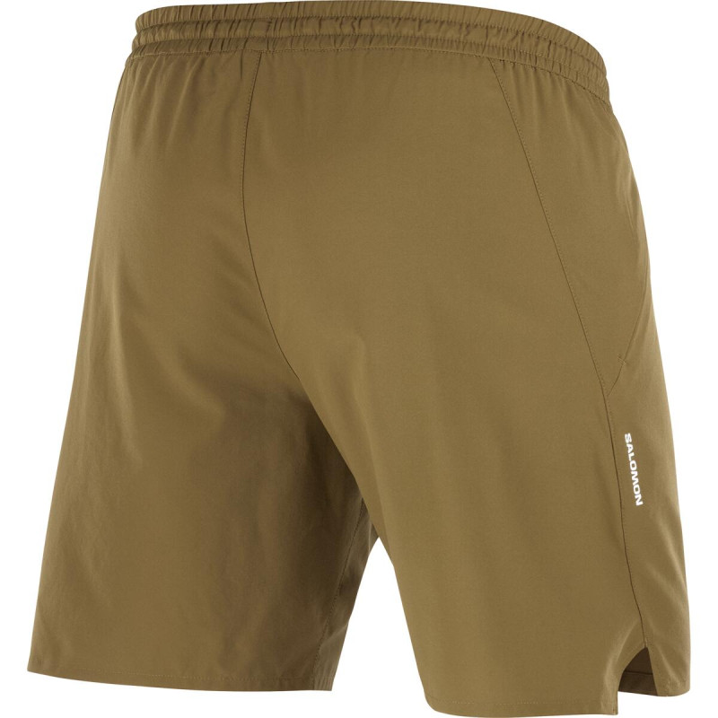 Bežecké nohavice Salomon SHKout C 7'' SHTS NO L M BRILLIANT OLIVE 1