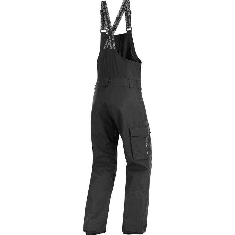 Pánske oteplovačky TRANSFER BIB PANT DEEP BLACK 2