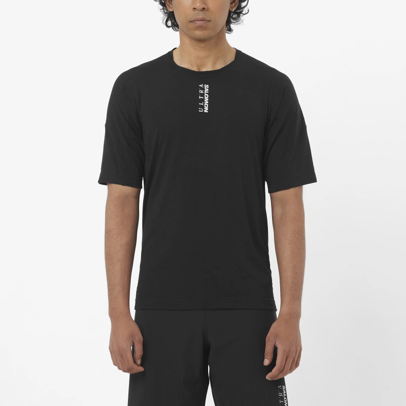 Bežecké tričko ULTRA SS TEE M DEEP BLACK 1