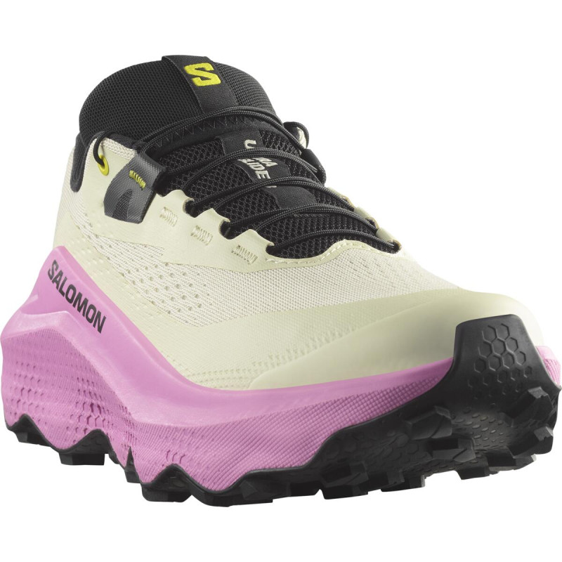 Dámska bežecká obuv Salomon ULTRA GLIDE 3 W ALMILK/CYCLAMEN/BL 1