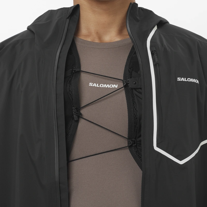 Bežecká bunda Salomon BONATTI PRO JKT M DEEP BLACK 6