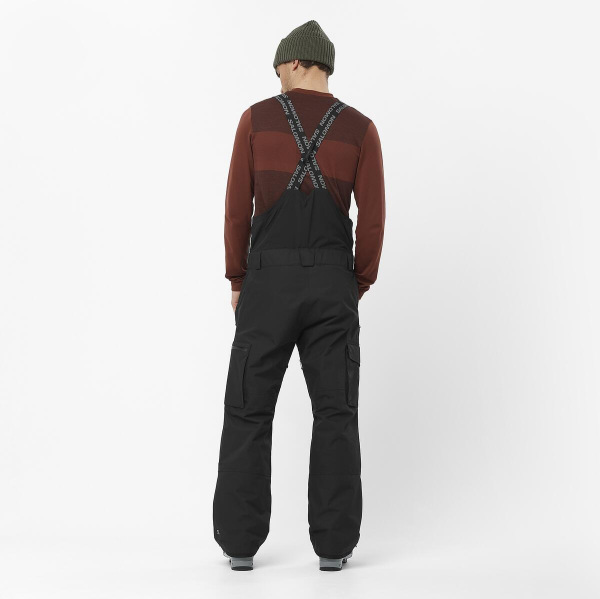 Pánske oteplovačky TRANSFER BIB PANT DEEP BLACK 3