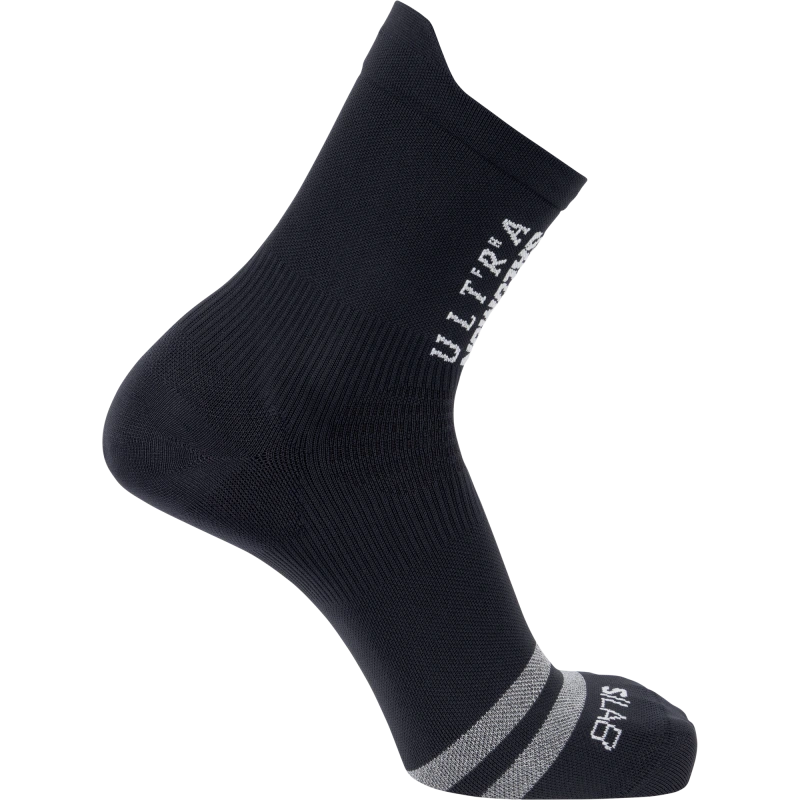 Bežecké ponožky Salomon S/LAB ULTRA CREW BLACK / VANILLA ICE SA