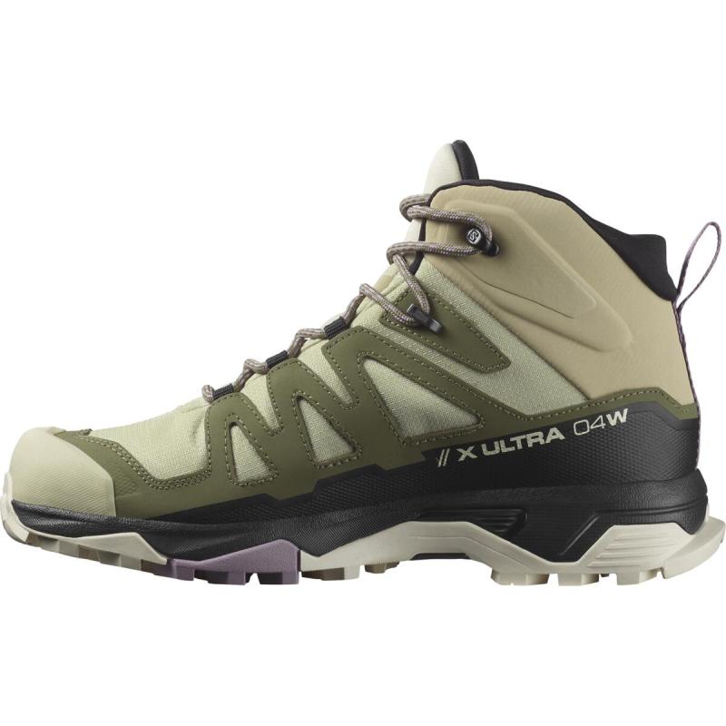 Dámska turistická obuv SALOMON X ULTRA 4 MID GTX W Alfalfa / Deep Lichen Green