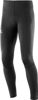 Bežecké nohavice Salomon AGILE LONG TIGHT M Black