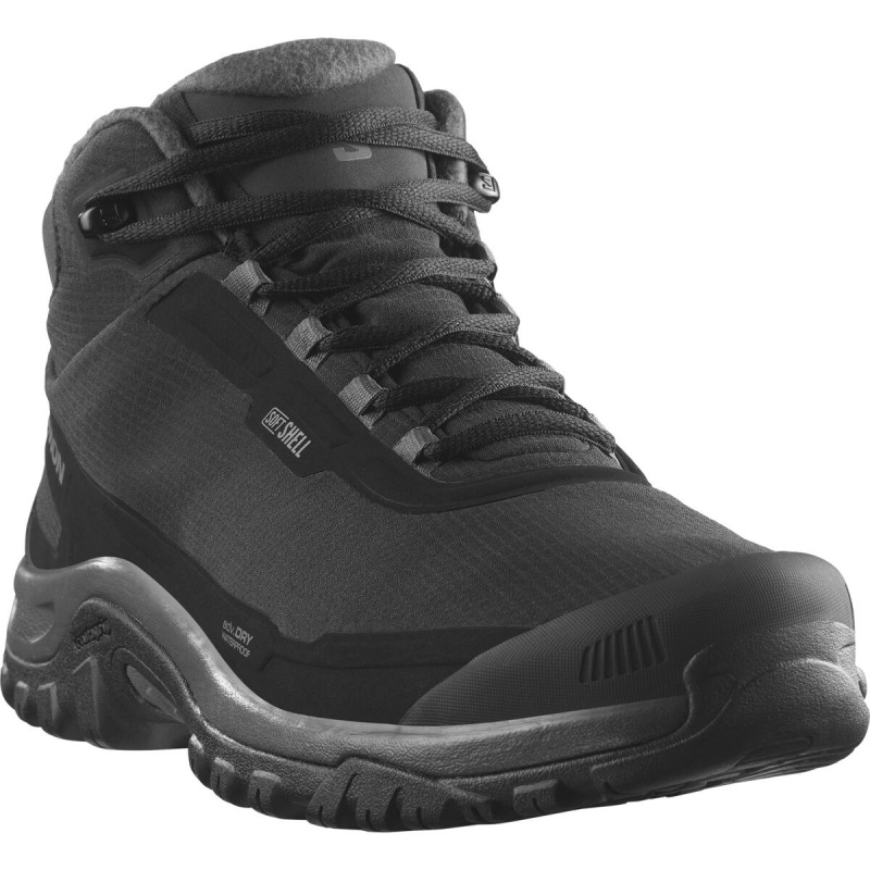 Pánska zimná obuv Salomon SHELTER CS WP Black / Asphalt / Castlerock 1
