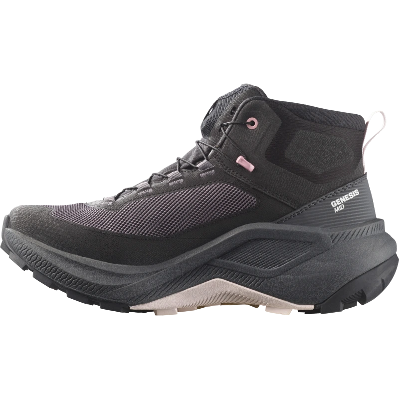 Dámska outdoorová obuv Salomon GENESIS MID GTX W Black / Dawn Pink 4