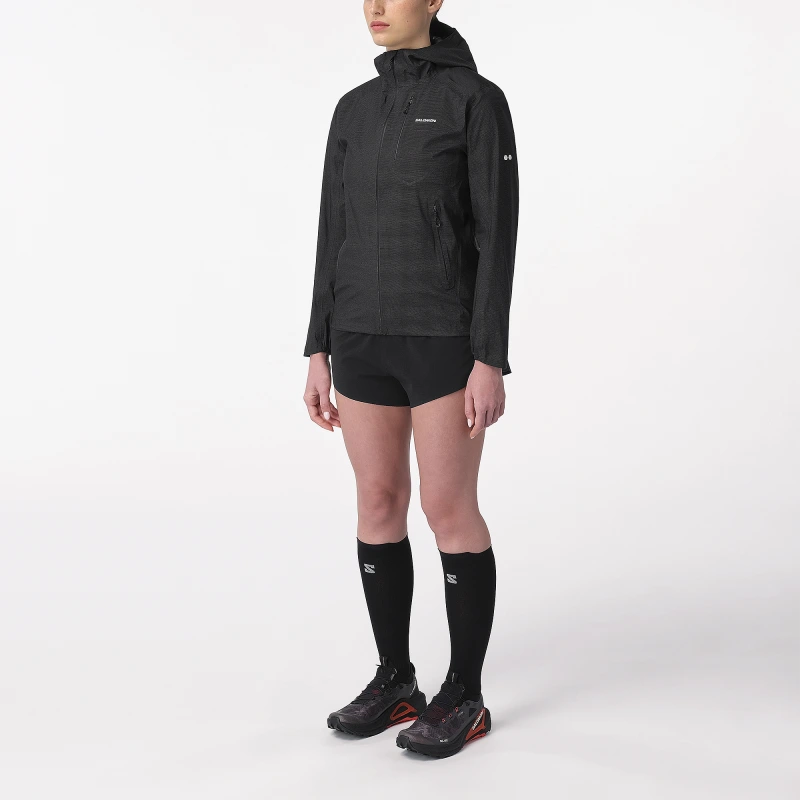 Bežecké ponožky S/LAB ULTRA KNEE black/vanilla ice 1