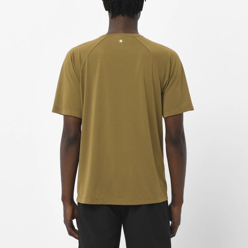 Bežecké tričko SHKout CORE SS TEE M BRILLIANT OLIVE 2