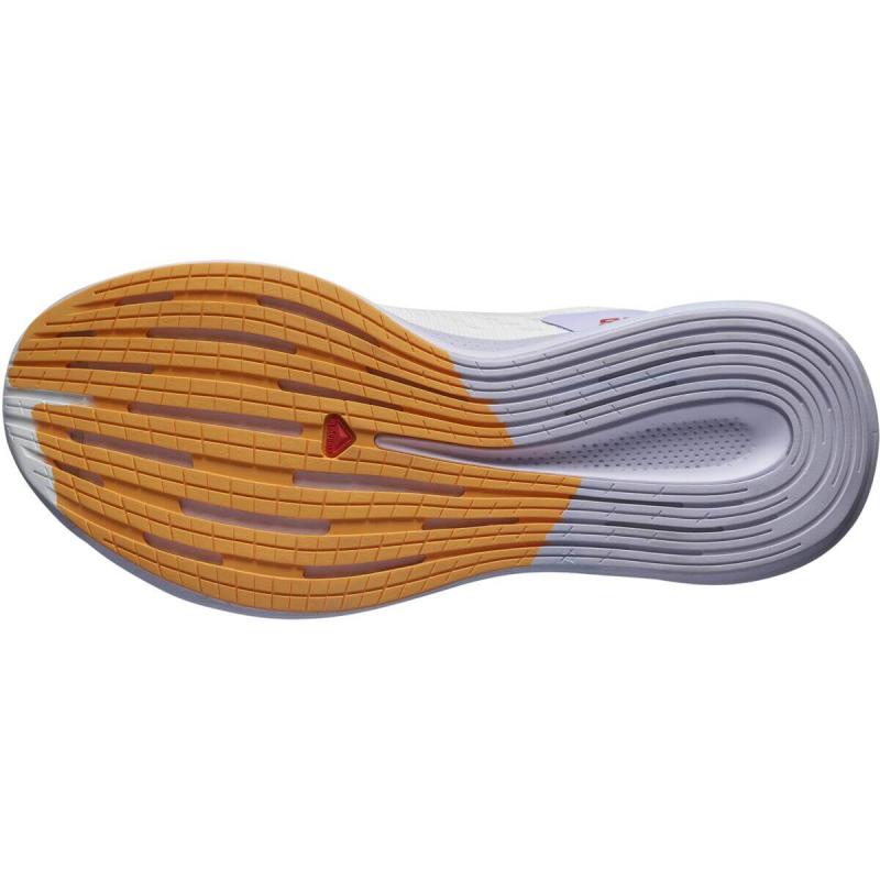 Dámska bežecká obuv Salomon SPECTUR W White / Purple Heather / Blazing Orange