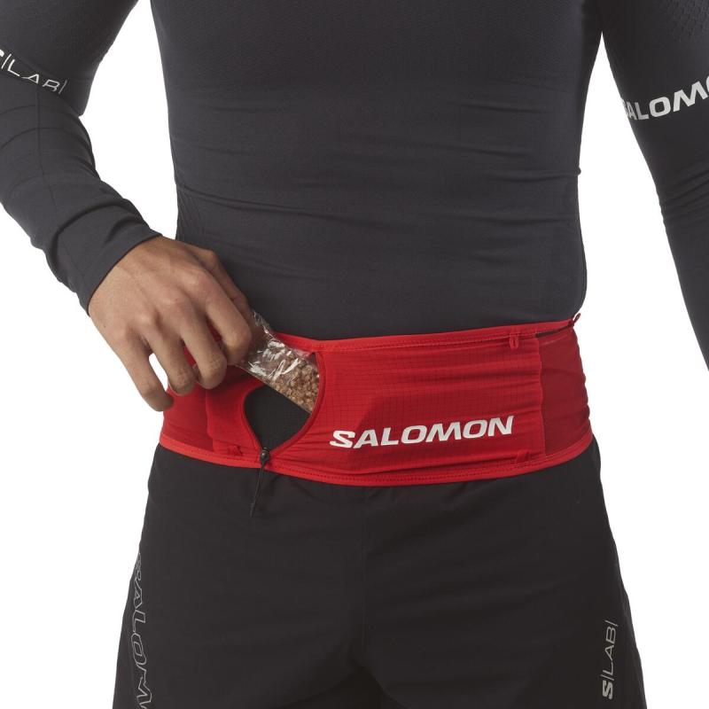 Bežecká ľadvinka Salomon S/LAB BELT Fiery Red / Black