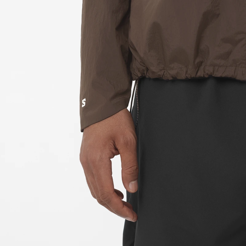 Bežecká bunda Salomon SHKout FLY JKT M Coffee Bea 5