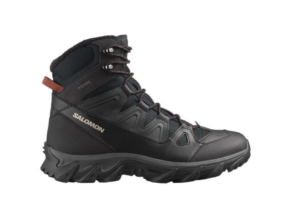 Pánska zimná obuv Salomon OUTSNOW GTX Black/Asphalt/Burnhe
