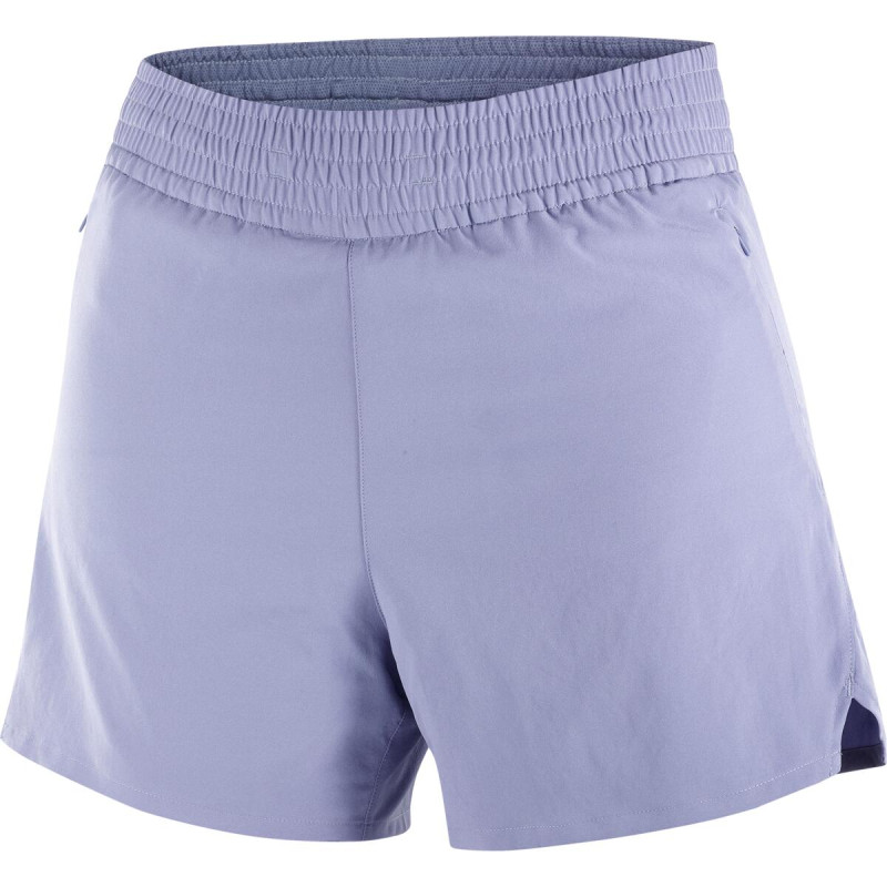Dámske shortky Salomon SHKout CORE 2IN1 SHTS 4 W BLUE GRANITE