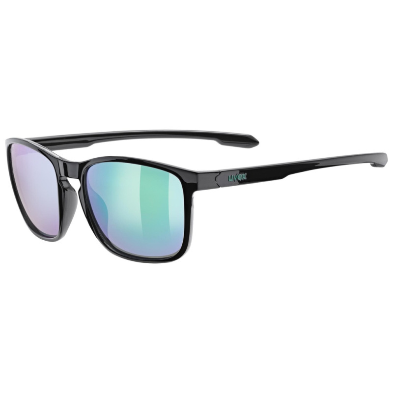 Slnečné okuliare uvex LGL 52 black/mirror green s3