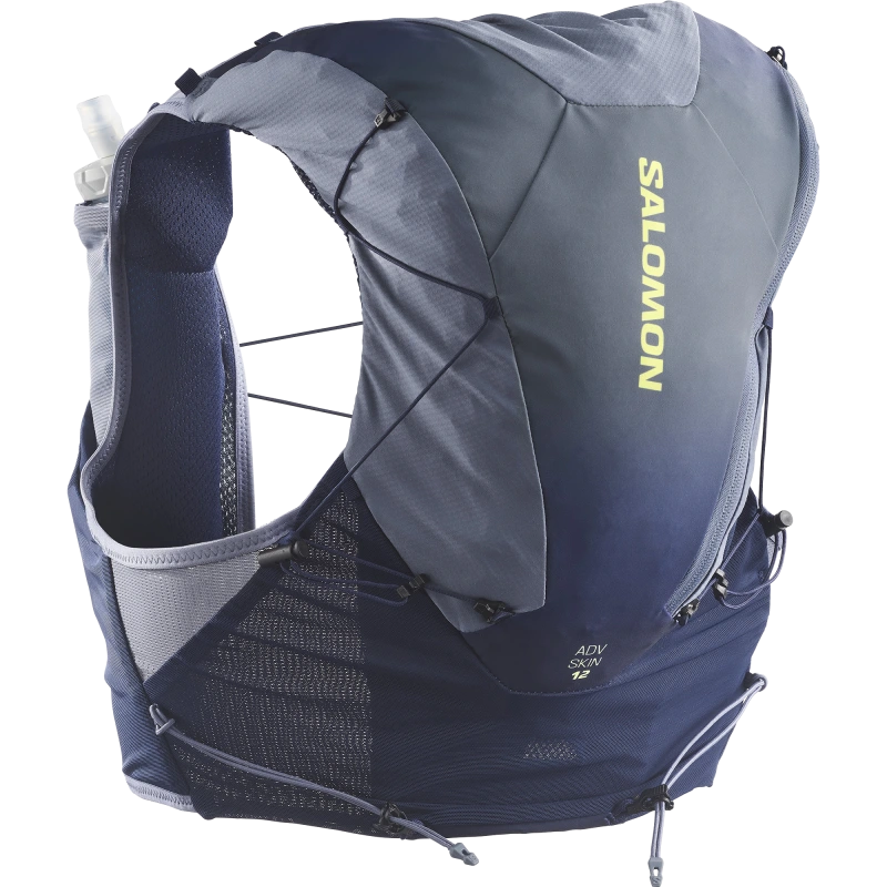 Bežecký batoh Salomon ADV SKIN 12 GRADIENT SET MARITIME BLUE / GRISAILLE