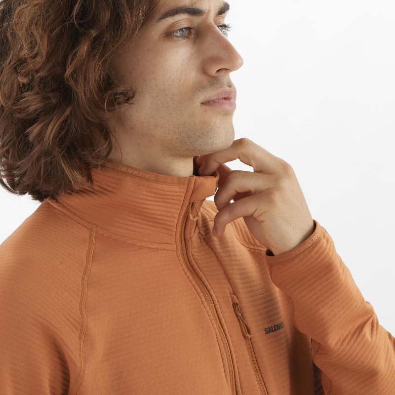 Pánska stredná vrstva Salomon SNTIAL LIGHTWARM HZ M SIERRA 2