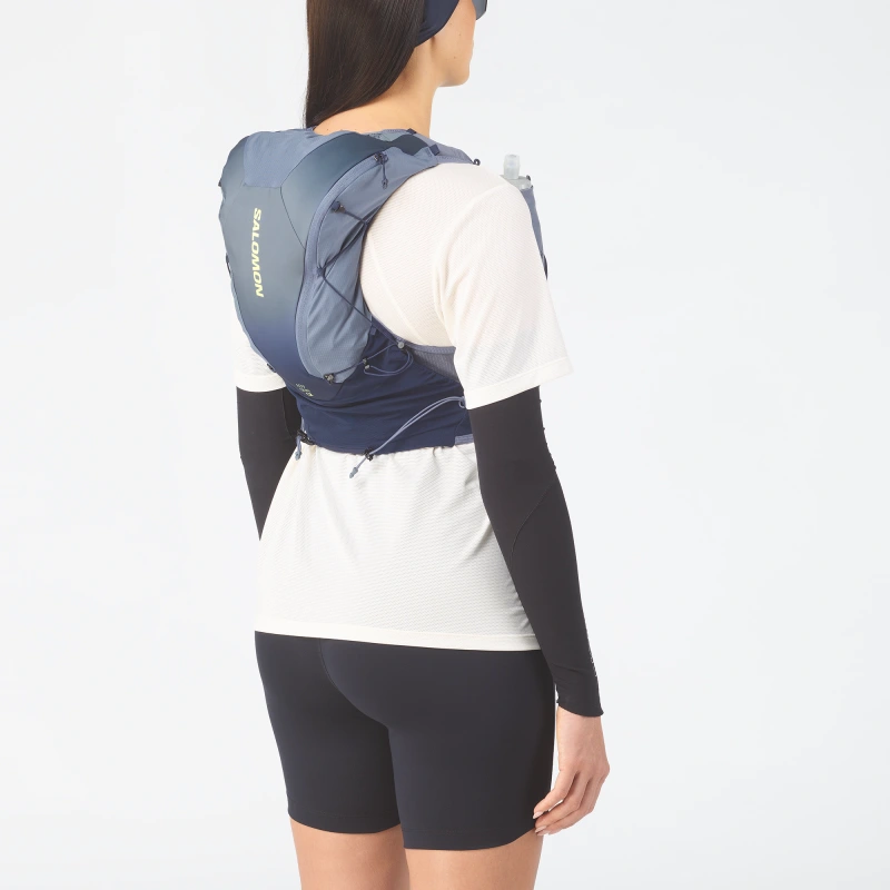 Bežecký batoh Salomon ADV SKIN 12 GRADIENT SET MARITIME BLUE / GRISAILLE 2