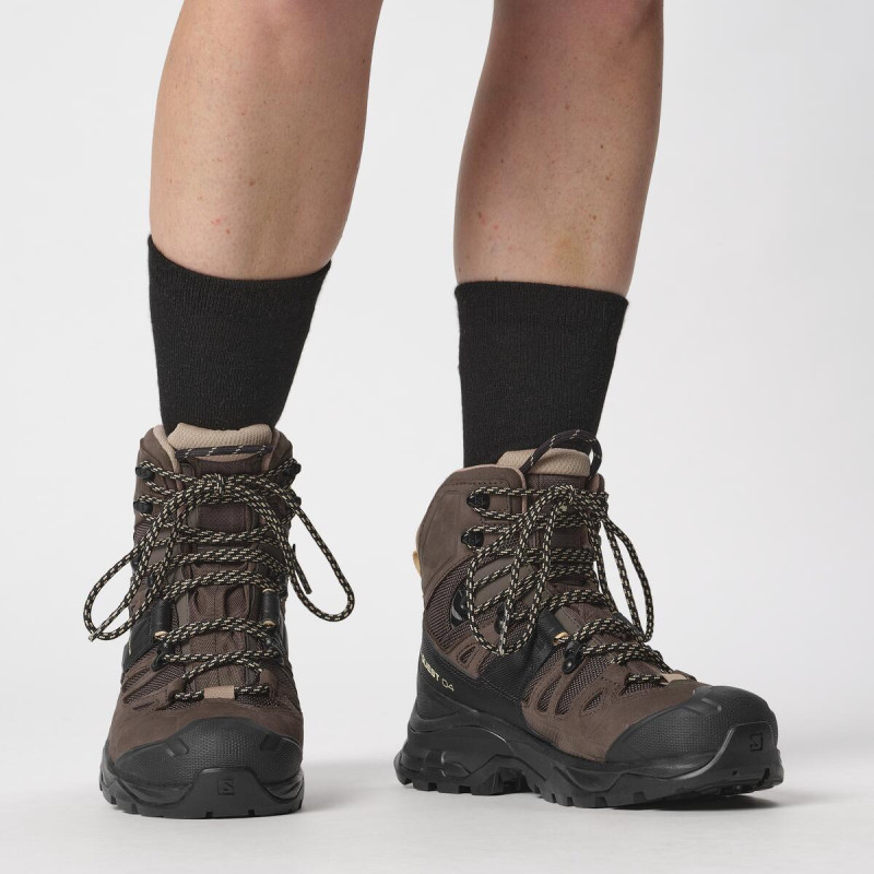 Dámska turistická obuv Salomon QUEST 4 GTX W Magnet / Black / Sun Kiss 6