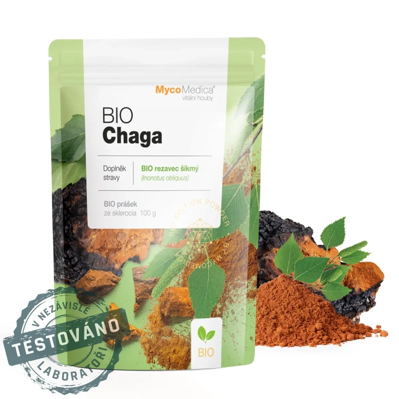 BIO Chaga - prášok I MycoMedica® 1