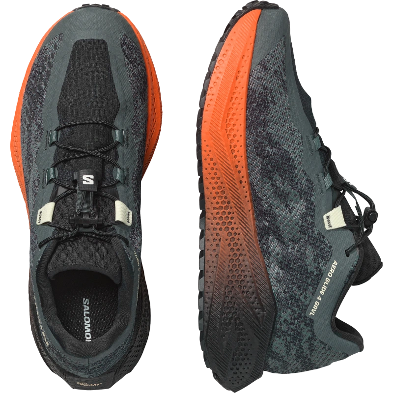 Pánska univerzálna bežecká obuv Salomon AERO GLIDE 4 GRVL Urban Chic / Black 5