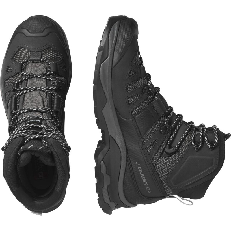 Pánska turistická obuv Salomon QUEST 4 GTX Magnet / Black / Quarry 13