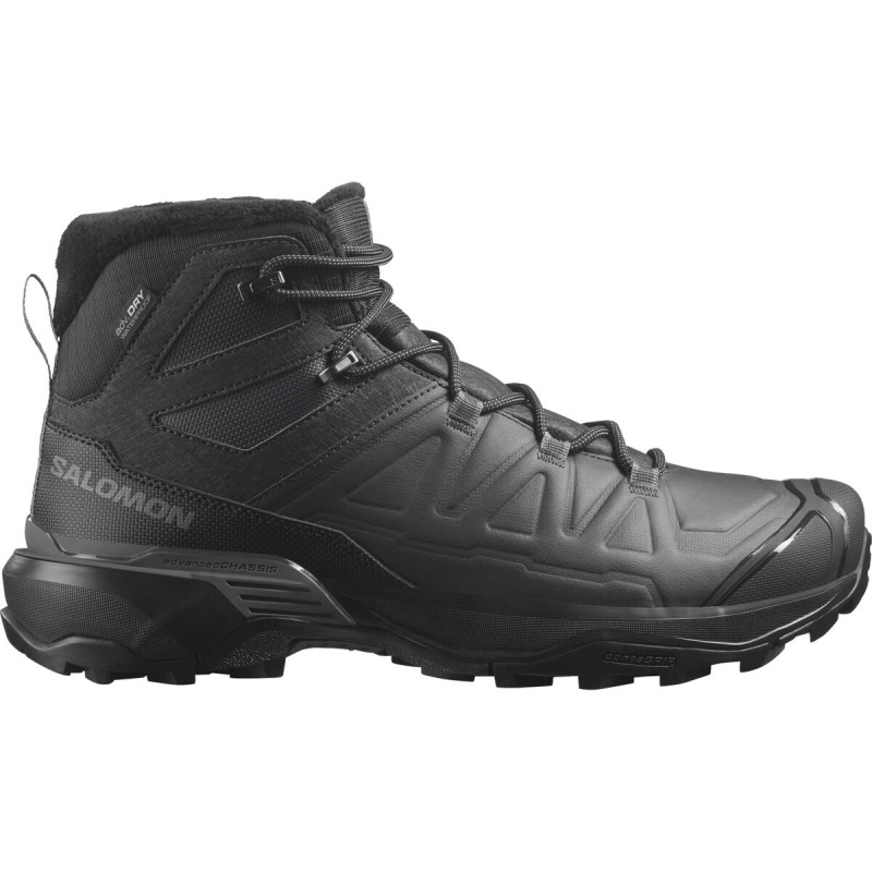 Pánska zimná obuv Salomon X ULTRA SNOWPILOT WP Black/Phantm/C