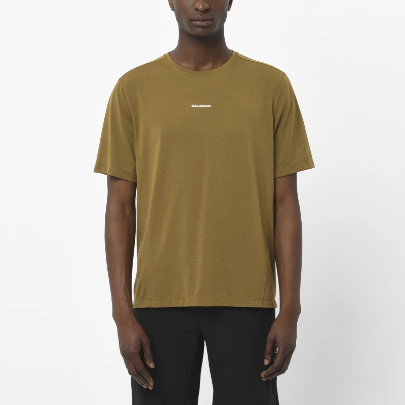 Bežecké tričko SHKout CORE SS TEE M BRILLIANT OLIVE 1