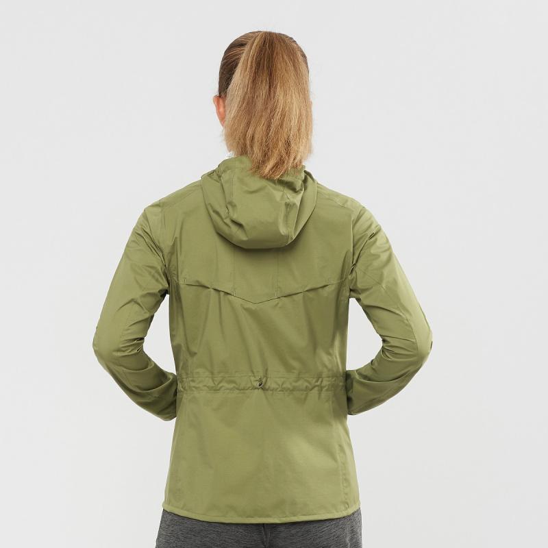 Dámska bunda Salomon LIGHTNING WP JKT W Martini Olive