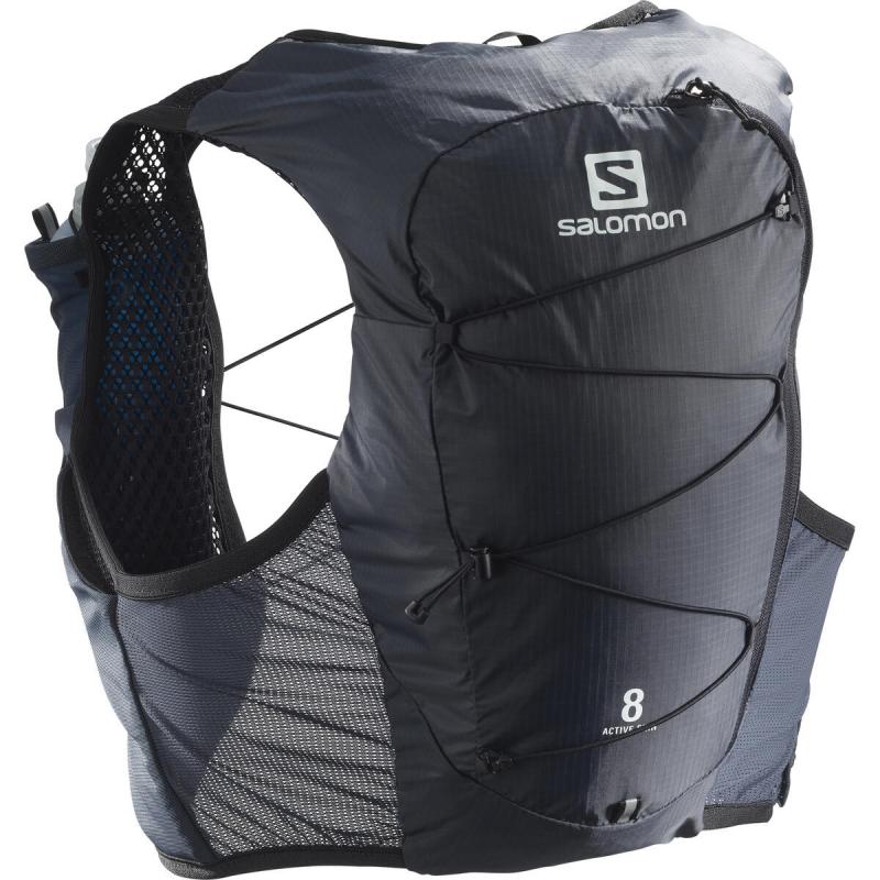 Bežecký batoh Salomon ACTIVE SKIN 8 SET Ebony/Black