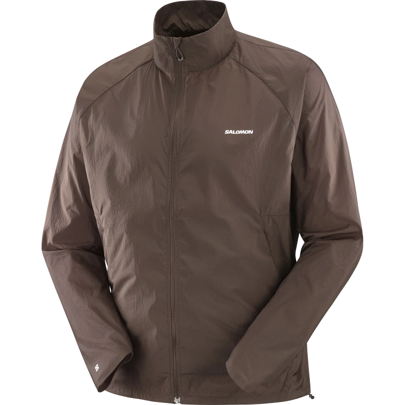 Bežecká bunda Salomon SHKout FLY JKT M Coffee Bea