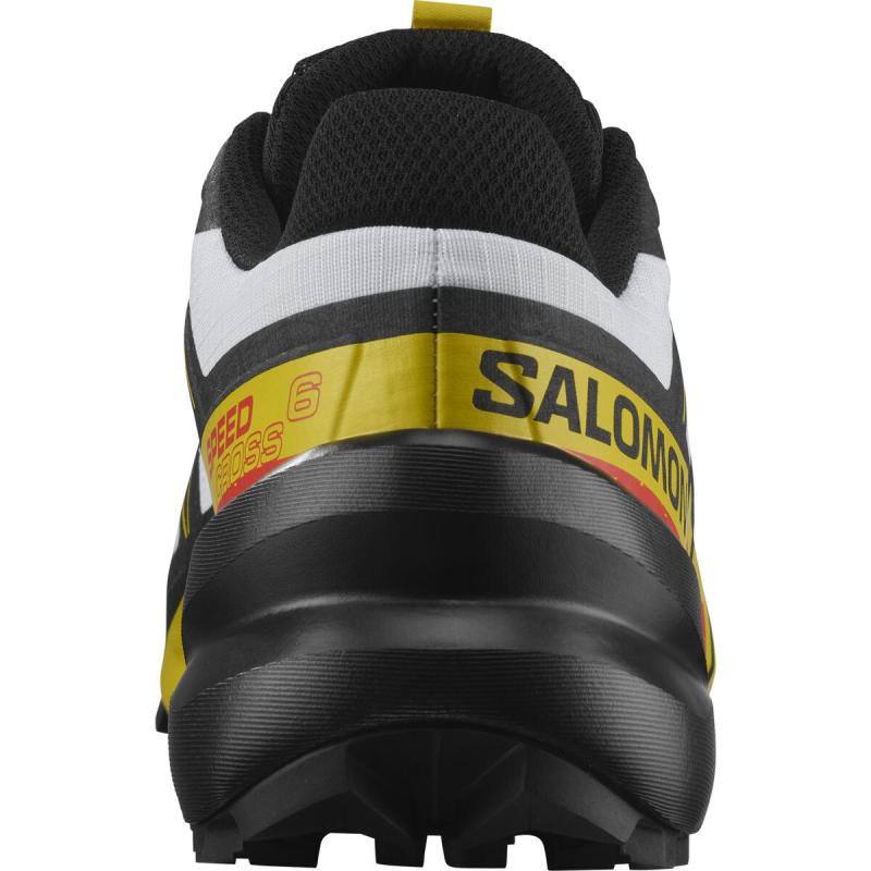 Pánska trailová obuv Salomon SPEEDCROSS 6 White / Black / Empyell