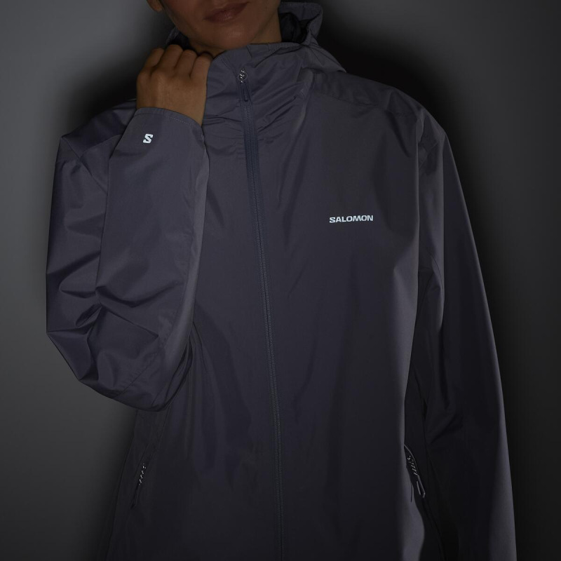 Bunda SALOMON OUTSCAPE 2L LONG JKT S W blue granite 8