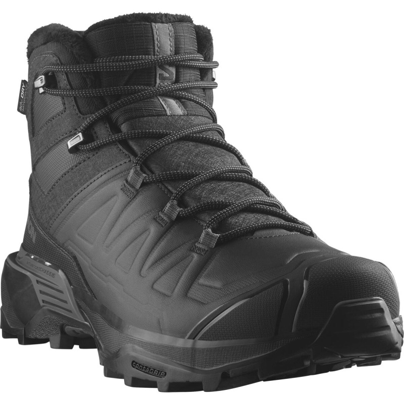 Pánska zimná obuv Salomon X ULTRA SNOWPILOT WP Black / Phantom 1