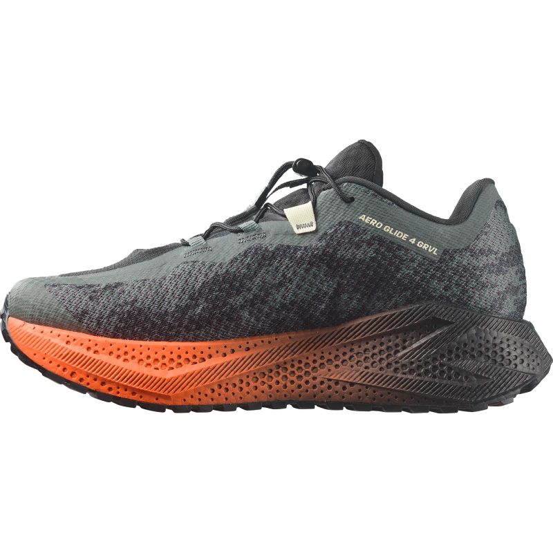 Pánska univerzálna bežecká obuv Salomon AERO GLIDE 4 GRVL Urban Chic / Black 4