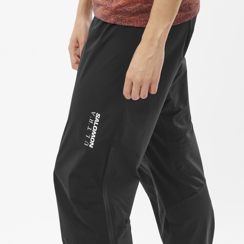 Nepremokavé nohavice SALOMON S/LAB ULTRA HYB PANTS U black 6