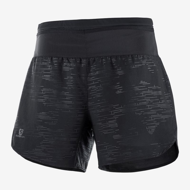 Dámske nohavice Salomon XA SHORT W Black
