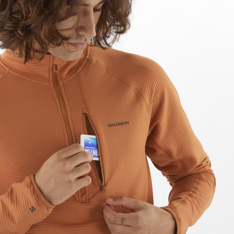 Pánska stredná vrstva Salomon SNTIAL LIGHTWARM HZ M SIERRA 1