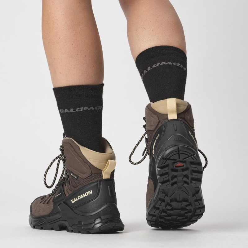 Dámska turistická obuv Salomon QUEST 4 GTX W Magnet / Black / Sun Kiss 7