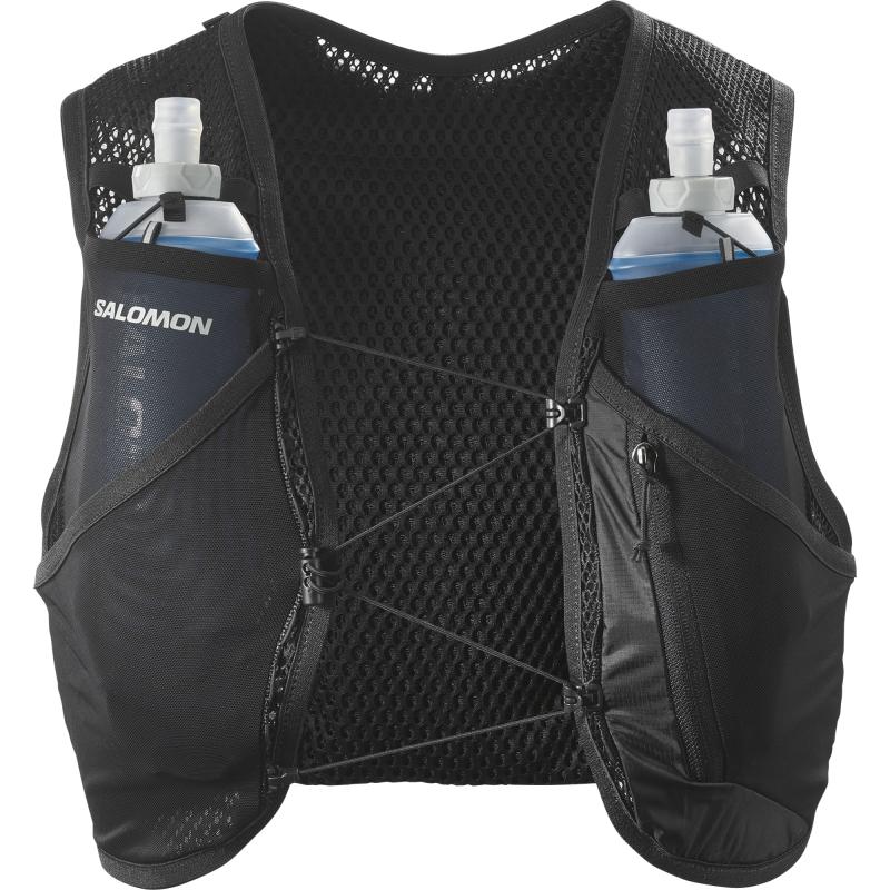 Bežecký batoh Salomon ACTIVE SKIN 4 SET Black / Metal