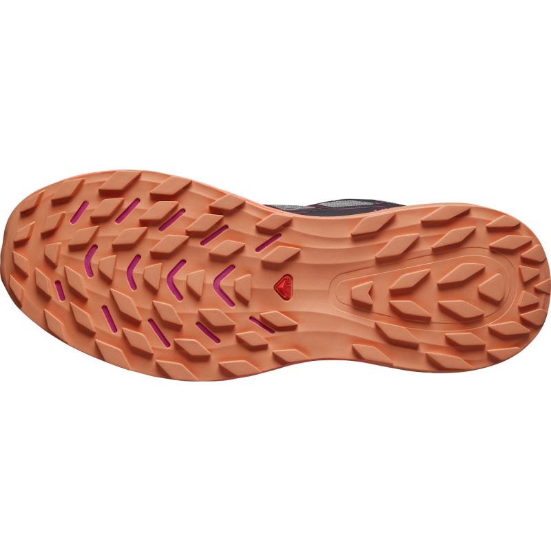 Pánska bežecká obuv Salomon ULTRA GLIDE 2 Plum Kitten / Black / Pink Glo