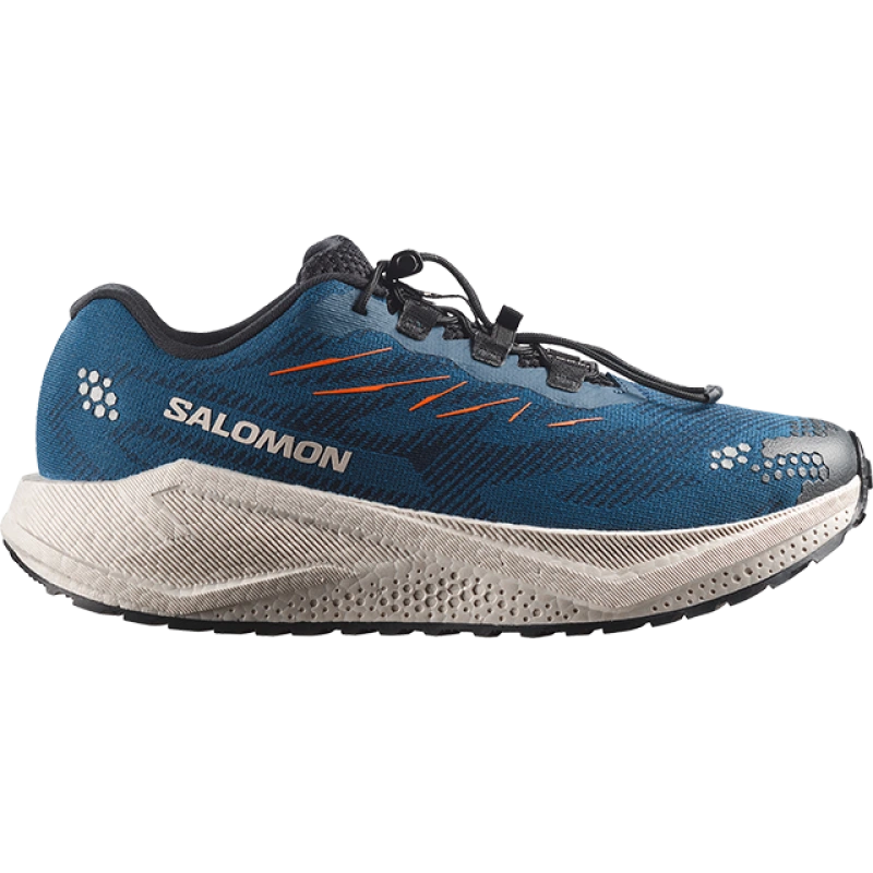 Pánska cestná bežecká obuv Salomon AERO BLAZE 4 GRVL Gibraltar Sea / Silver Cloud