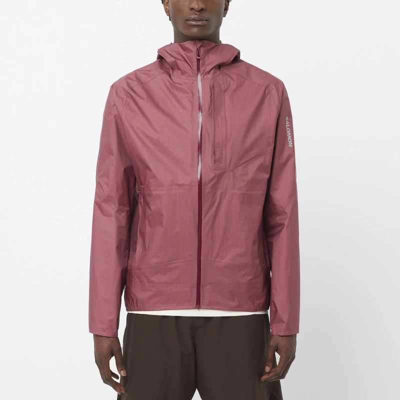 Bežecká bunda Salomon BONATTI WP JACKET M BRILLIANT OLIVE 1
