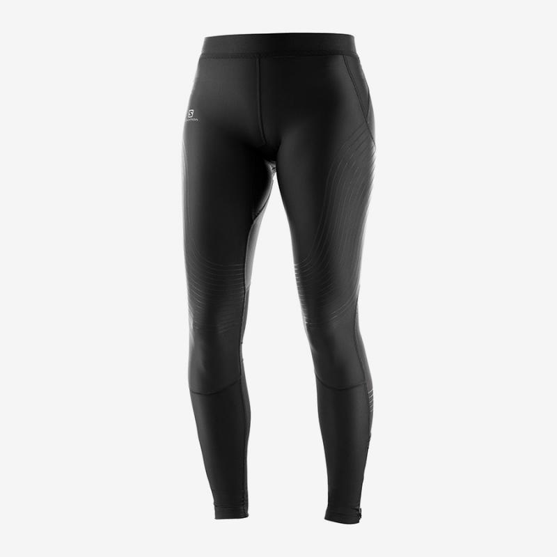 Dámske nohavice Salomon INTENSITY LONG TIGHT W Black